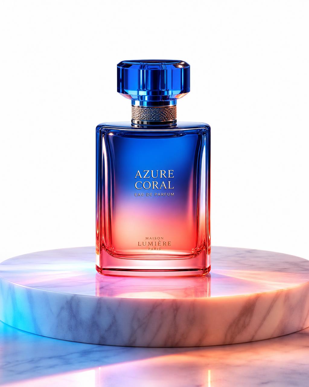 Photographie publicitaire d'un flacon de parfum réalisée à Genève